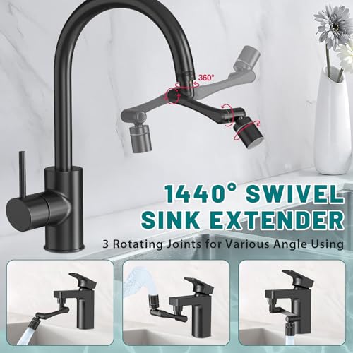 1440 Swivel Faucet Extender for Kitchen