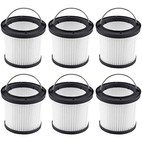 PVF110 Replacement Filter for Black and Decker Handheld Pivot Vacuum (6 Count)