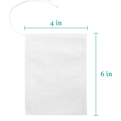 200pcs 4''x6'' Cold Brew Coffee Filter Bags (100 Count)
