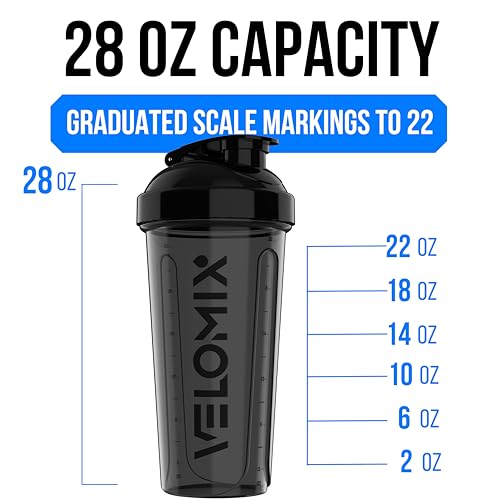 8 Pack 28oz Protein Shaker Bottle for Protein Mixes (8 Count)