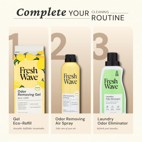 Lemon Odor Eliminator Gel 3 (21 Fl Oz)