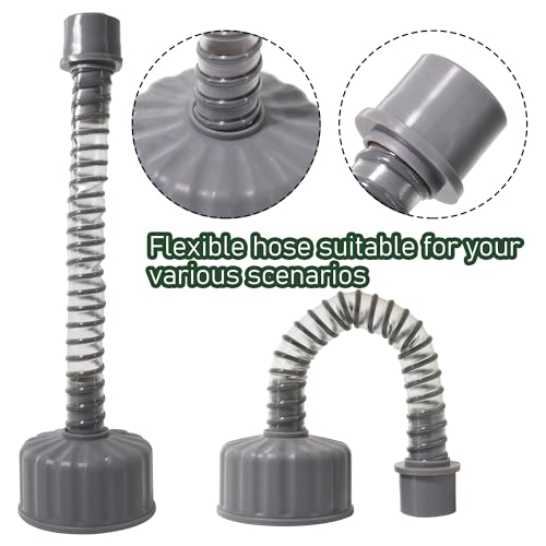 A C Drain Lines Cleaner Tool in Wet Vac Attachment To Unclog And Evacuate