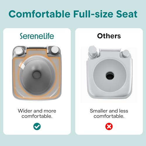 5.2 Gal Portable Camping Toilet For Adults
