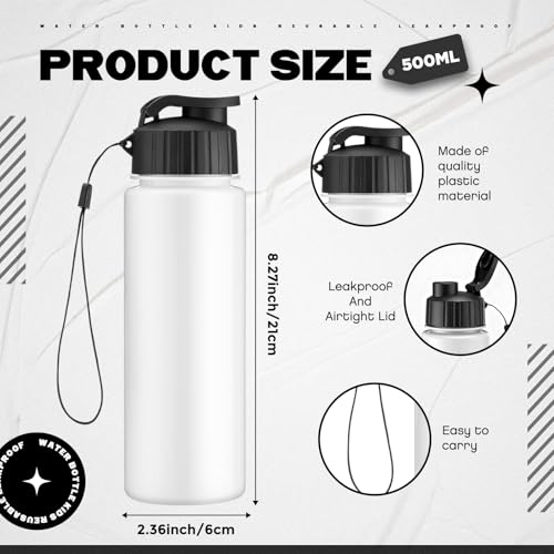 30 water Bottles Bulk (30 Count)