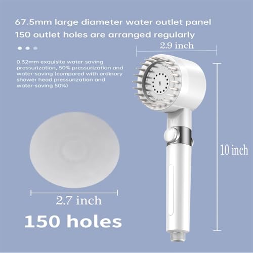 High Pressure Handheld Shower Head High Pressure Shower Heads