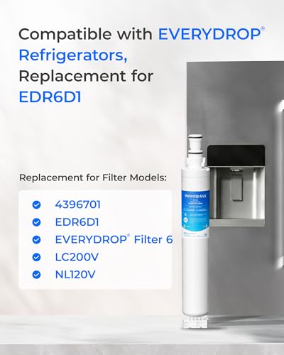 4396701 EDR6D1 Refrigerator Water Filter (2 Count)