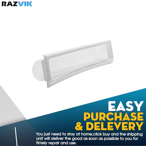 Lint Filter Replacement For Frigidaire FFLG4033QT1 FFLG4033QW0 FFLG4033QW1 FGX831CS0 FGX831CS1 FGX831FS0 FGX831FS1 FGX831FS2 FGX831FS3 FGX831FS5 FGX831MCS0 FGZ831AS0 FGZ831AS1 FGZ831AS2 Washer