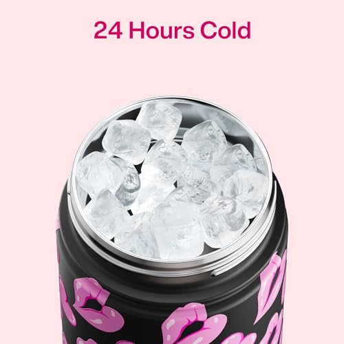 Insulated Water Bottle with Straw Stainless Steel Water Bottle