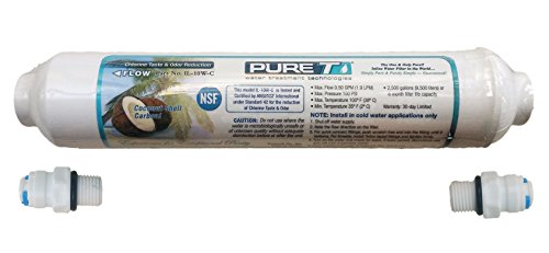 Inline Graduated Activated Carbon Water Filter