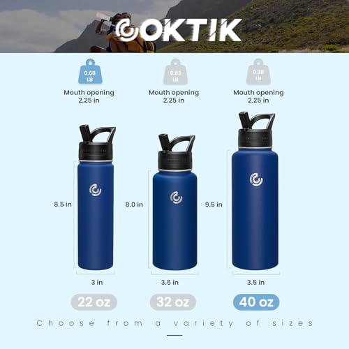 40oz Sports Water Bottle