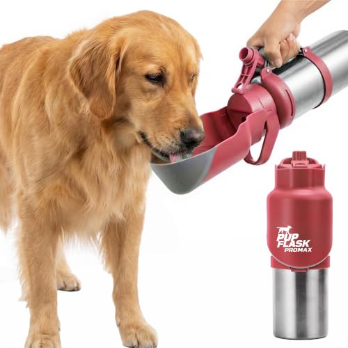 PupFlask Pro Portable Insulated Dog Water Bottle (50 Fl Oz)