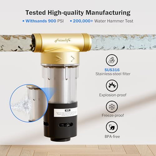 Spin Down Sediment Water Filter