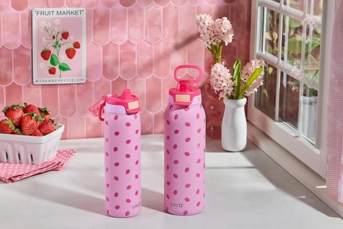 Pop & Fill 32oz Stainless Steel Water Bottle with QuickFill Technology