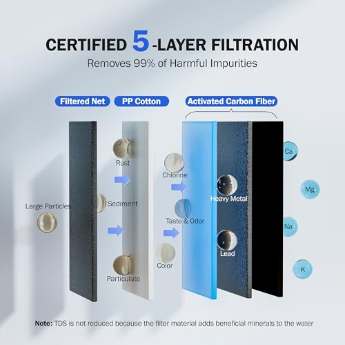 Water Filter for Sink Faucet (2 Count)