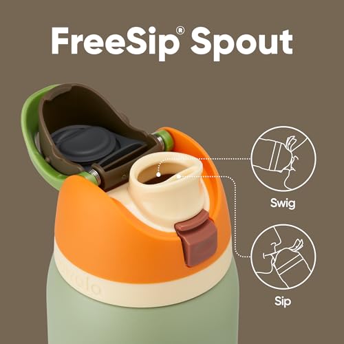 FreeSip Stainless Steel Water Bottle 32 oz Camo Cool