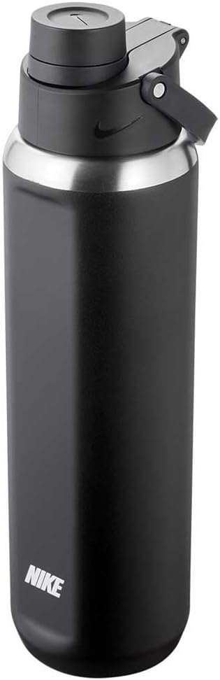 Nike Recharge Chug Water Bottle (One Size) (Black)
