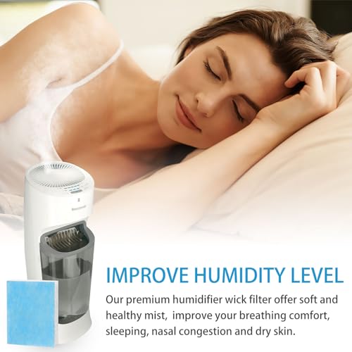 6 Pack HFT600 Humidifier Filters T for Honeywell HEV615 HEV620 (6 Count)
