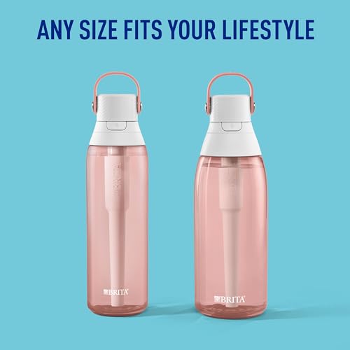 Hard Sided Plastic Premium Filtering Water Bottle