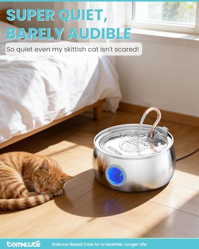 Cat Water Fountain Stainless Steel (135 Fl Oz)