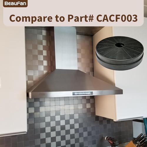 Charcoal Filters Replacement for Hauslane Range Hood Models (4 Count)
