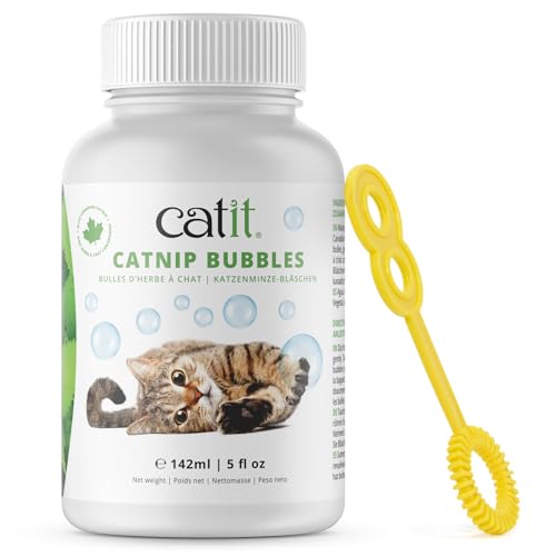 Catnip Bubbles for Stimulating Indoor and Outdoor Cats