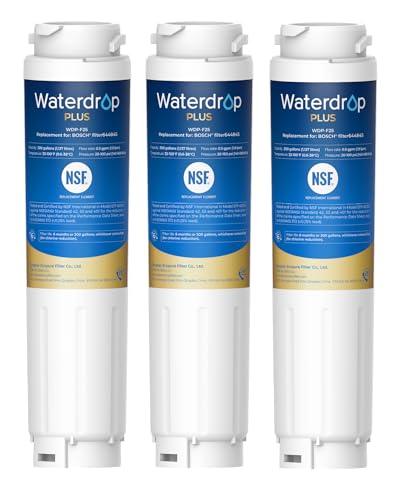 Plus 644845 NSF 401&53&42 Refrigerator Water Filter (3 Count)