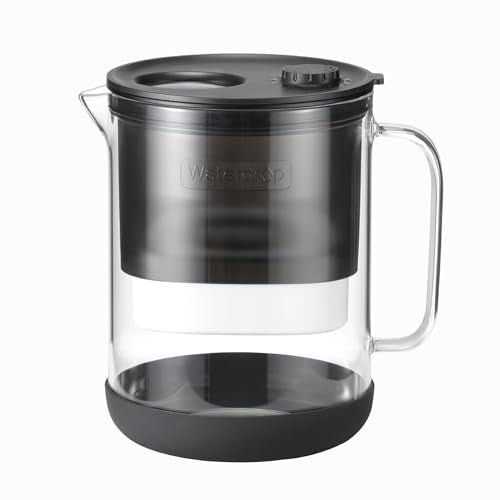 PT 72BL Glass Water Filter Pitcher