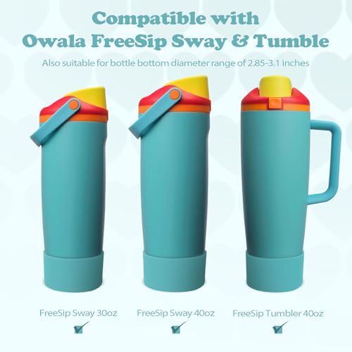 Silicone Boot for Owala 30oz & 40oz FreeSip Sway Bottles & Tumblers