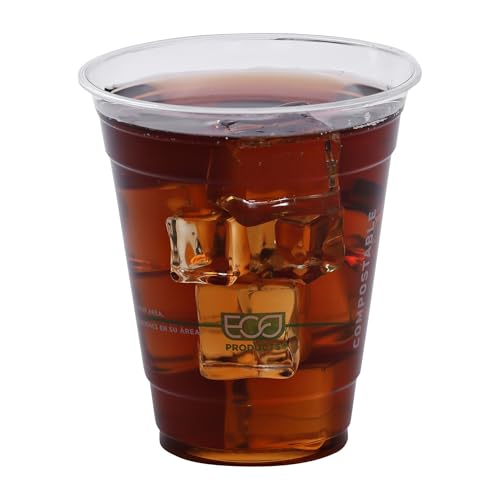 GreenStripe Clear Disposable Cold Cups (50 Count)