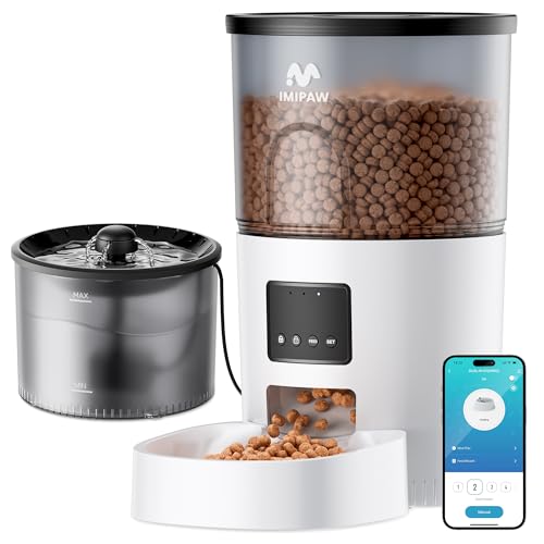 5G WiFi Automatic Cat Feeder and Water Dispenser