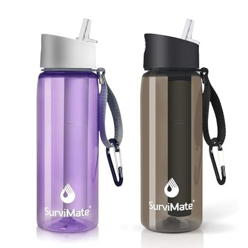 Purified Water Bottle for Camping (2 Count)