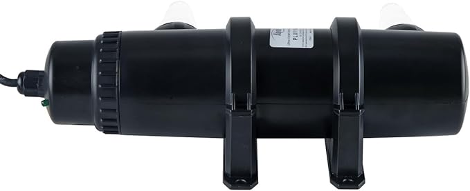 Alpine Corporation 9 Watt UV Clarifier Intended for Fountains, Waterfalls, and Water Circulation Out of Water Use, Black