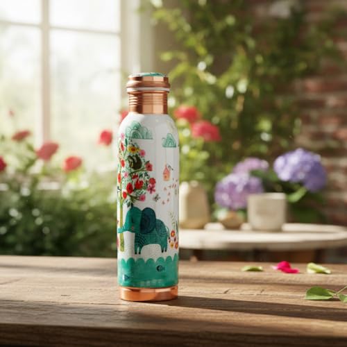 Hammered Copper Water Bottle