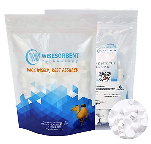 3 Gram 50 Pack Silica Gel Canister