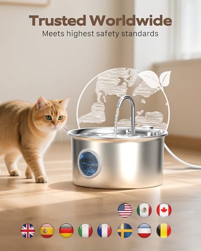 Pet Water Fountain Stainless Steel
