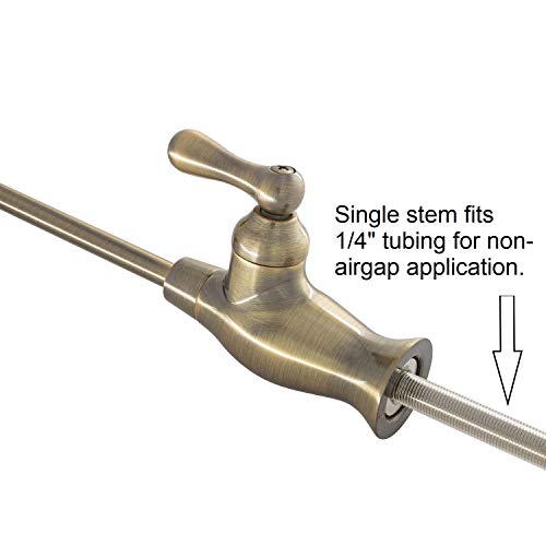 Non airgap NSF Certified RO Faucet Reverse Osmosis Drinking Water Filtration System Water Dispenser Spout