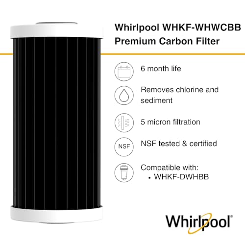10" x 4.5" Premium CTO Carbon Water Filter WHKF