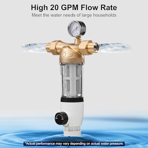 Spin Down Water Sediment Filter