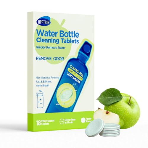 Water Bottle Cleaning Tablets (18 Count)