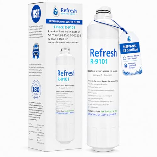 Refresh Refrigerator Water Filter Replacement