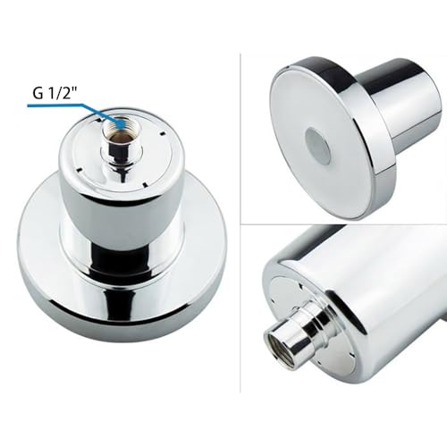 Cascada High Pressure 5.5" Rainfall Filtered Shower Head with 15
