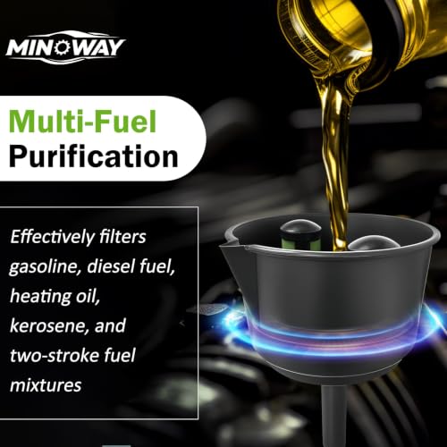 AF15CB Universal Oil Filter Funnel Compatible with Automobile