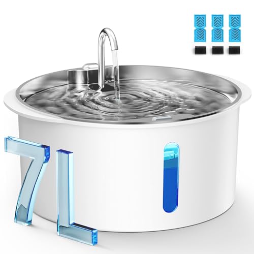 Dog Water Fountain for Large Dogs (236 Ounce)