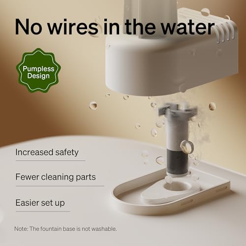 RFID Multi Cats Water Fountain with Cat Recognition & Hydration Monitoring
