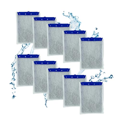 10 Pack Large Replacement Filter Cartridges for Tetra Whisper Bio (10 Count)