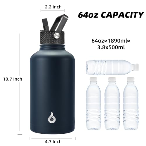 64oz Insulated Water Bottle