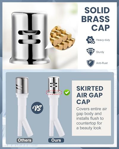 Kitchen Faucet with Air Gap