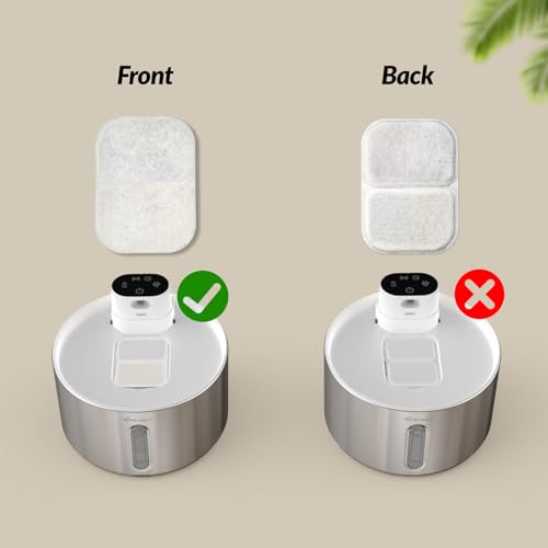 5 Pack Replacement Filter for FS40PRO Cat Fountain 135 fl oz (4 Fl Oz)