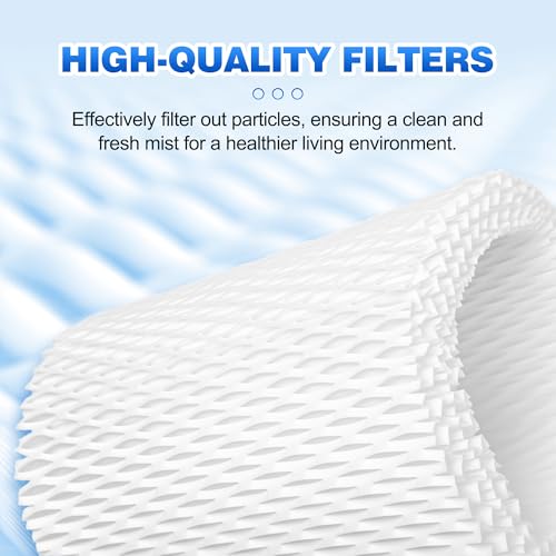 4 Pack Upgraded Replacement Wick Filters Compatible with Canopy Bedside & Nursery Humidifiers