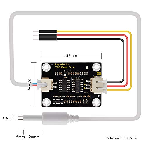 TDS Meter Probe Water Quality Monitoring V1 Sensor Module with XH2.54